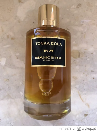 mrfrog76 - #perfumy #rozbiorka
Witam Mirasy, podbijam rozbiórkę: 

Mancera Tonka Cola...
