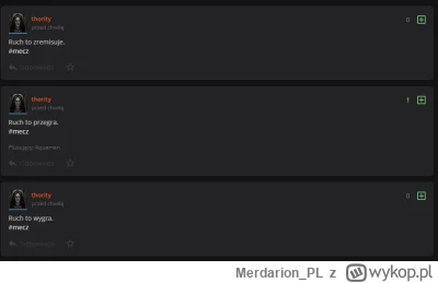 Merdarion_PL - JA TO TYLKO TU ZOSTAWIĘ JAKBY KTOŚ CHCIAŁ PO MECZU USUNĄĆ JAKIEŚ 2 WPI...