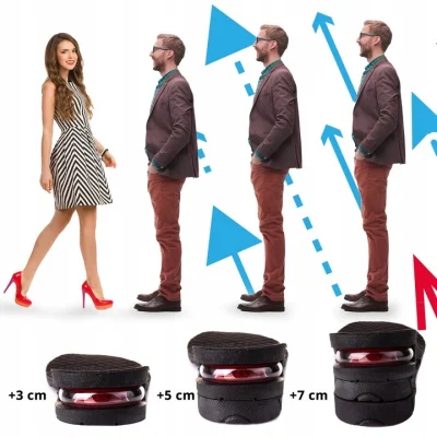 Xefirex - Co sądzicie o takich tajnych wkładkach do butów podwyższających wzrost o 7 ...