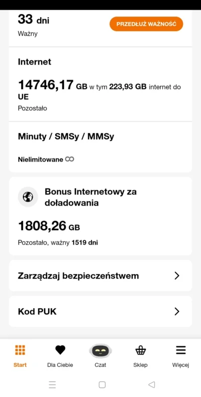 KingaM - #orange #przegryw ehh co ja zrobię z 15tb internetu, wskaźnik danych na lapt...
