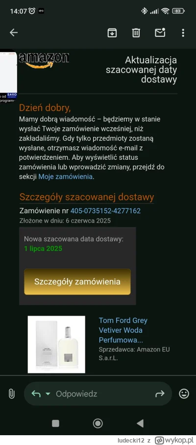 ludecki12 - Aż się muszę pochwalić cebulą na świetny zapach. Sporo szczęścia i czekan...