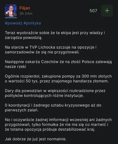 DocentJanMula - Tuskowy troll @Filjan wrzuca polityczny spa(z)m i usuwa komentarze ja...