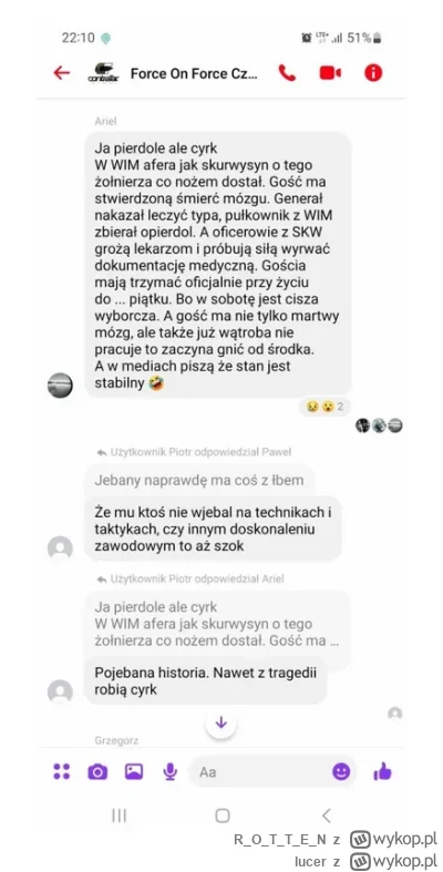 lucer - Jeśli to prawda to tusk i jego banda to zwykłe skrwsn.