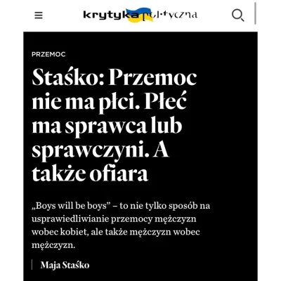sildenafil - Według doniesień medialnych Maja Staśko, znana polska feministka od praw...