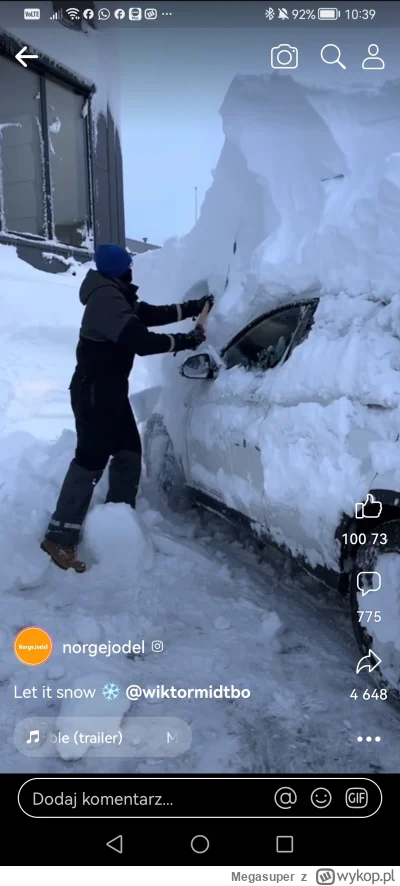 Megasuper - Ciekawe jak sobie elektryki radzą w Norwegii ( w Norwegii mają najwięcej ...