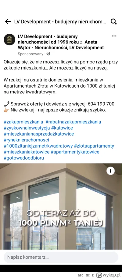 arc_tic - #nieruchomosci dupka się już pali czy tylko korekta?