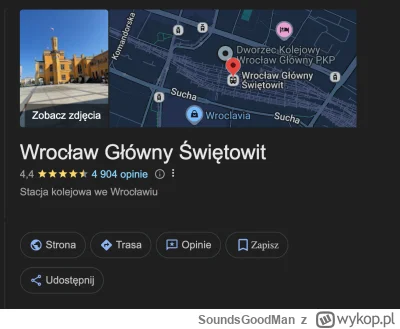 SoundsGoodMan - Wrocław Główny serio nazywa się Świętowid? Tak wyskakuje już od dawna...