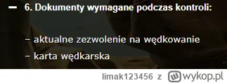 limak123456 - @gawronfly @dilbert5150 karta wędkarska jest wymagana