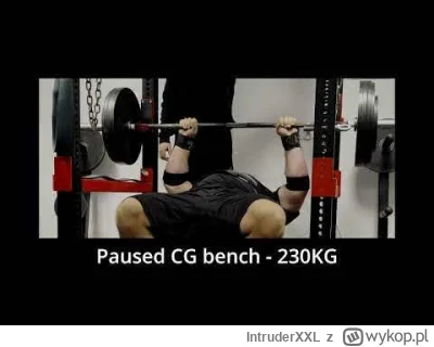 IntruderXXL - Dzisiaj na wadze skromne 158kg, a na sztandze jeszcze skromniejsze 230k...