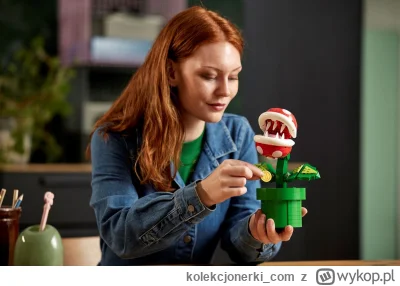 kolekcjonerki_com - Zestaw klocków LEGO Super Mario 71426 Kwiatek Pirania zadebiutuje...