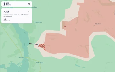 Fennrir - Rosjanom na kierunku kupiańskim brakuje już zaledwie kilometra do rzeki Osk...