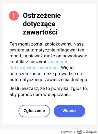 Instynkt - >Przydałby sie drugi bot który by za pomocą AI generował obrazki z tego co...