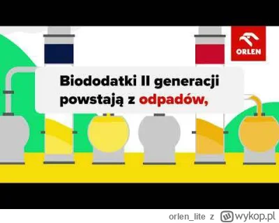 orlen_lite - Paliwa wytwarzane z odpadów? Tak, to możliwe! Dzięki inwestycji w bioraf...