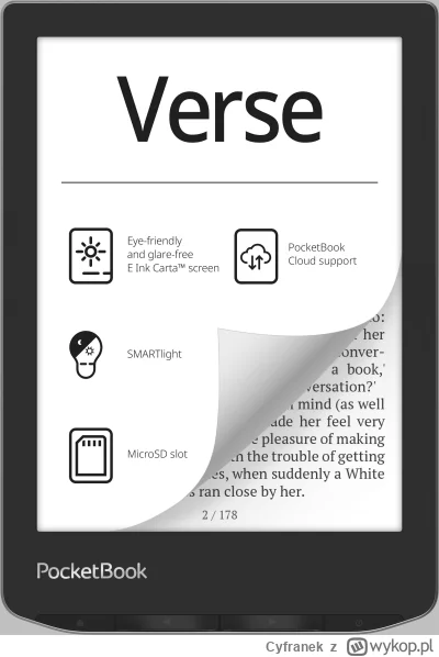Cyfranek - PocketBook Verse i PocketBook Verse Pro to dwie nowości, które firma pokaż...