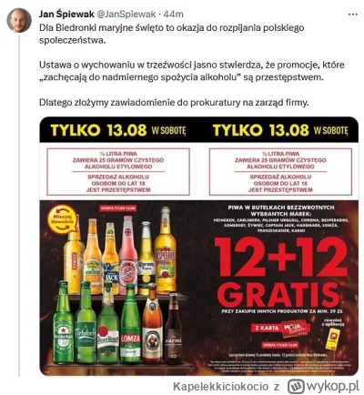 Kapelekkiciokocio - XDD

#c---------------a #biedronka #a-----l #bekazpodludzi #niewi...