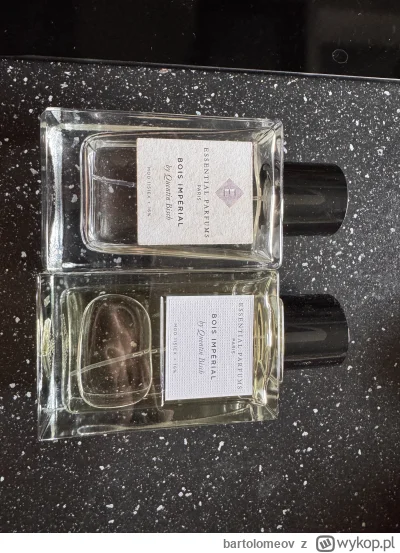bartolomeov - Mocno je zepsuli? Inny flakon i jakby bardziej żółte są 
#perfumy
