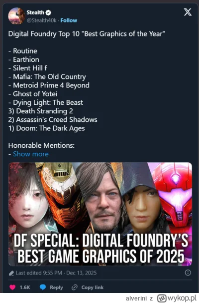 alverini - OOOO WIEM WICOFIE CO OBEJRZYMY. TOP 10 NAJLEPSZYCH GRAFIK W TYM ROKU! Goto...