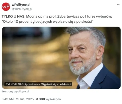 mentari - Pamiętajcie. Jak nie-pis0wiec przytoczy fakty z badania, że na pis głosuje ...