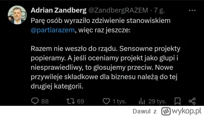 Dawul - Przecież Zandberg jakby dorwał takiego kułaka (w mniemaniu Adrianka zaliczalb...