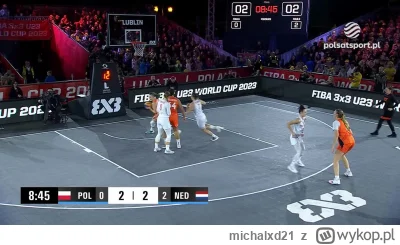 michalxd21 - Wczoraj w Lublinie skończyły się MŚ w koszykówce 3x3 u21. Atmosfera top,...