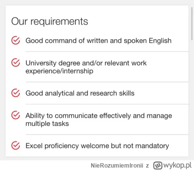 NieRozumiemIronii - @przegro_pisarz łap :-)
https://www.pracuj.pl/praca/junior-aml-co...