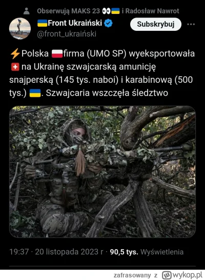 zafrasowany - Polska firma zgubiła w lesie 650k szwajcarskiej amunicji ( ͡° ͜ʖ ͡°) #r...