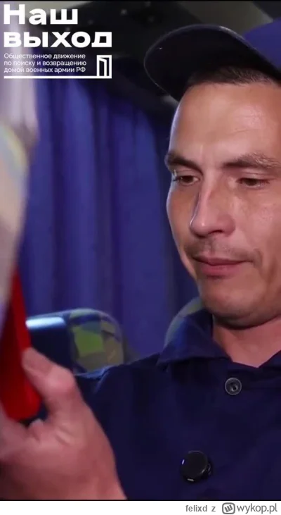 felixd - 17 miesięcy bycia jeńcem. Wymiana więźniów, wraca do Rosji. Jeszcze dzisiaj ...