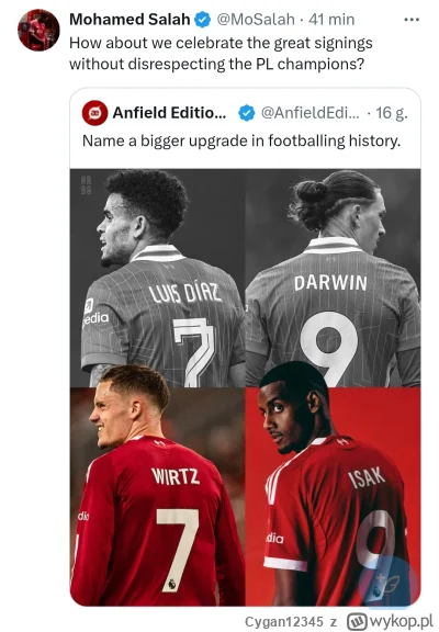 Cygan12345 - Pan faraon jak zawsze z rozumem i godnością 
#mecz #lfc