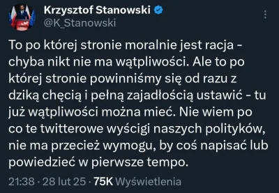 EnzoMolinari - Pierwsze o czym pomyślałem, jak zobaczyłem wpis Tuska. Nie byłbym taki...