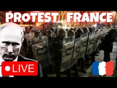 ilem - #francja #zamieszki #protest #ciekawostki #paryz
Protest w Paryżu na żywo