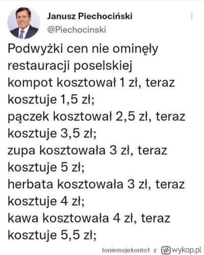 toniemojekonto1 - A wy co ? Dalej płacicie za danie 50zl w restauracji?


Ciąg dalszy...