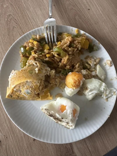 Anoniemamowy - Dzisiejszy #skromnyobiad

Rysz po chińsku w 3 wariantach 

#dieta #jed...