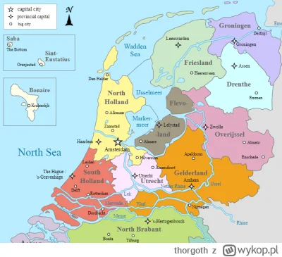 thorgoth - Nazywanie Niderlandów Holandią to tak jakby w jakimś kraju na Polskę mówil...