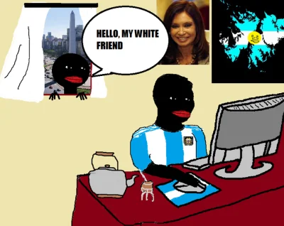 Nighthuntero - >Argentyna i albo Paragwaj, albo Urugwaj są "bielsze" niż niektóre kra...