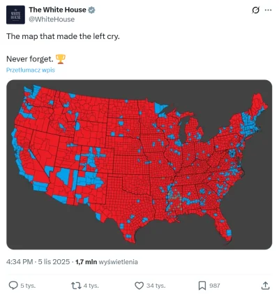 splinter96 - administracja Trumpa złapała taki ból d--y po wczorajszych porażkach, że...