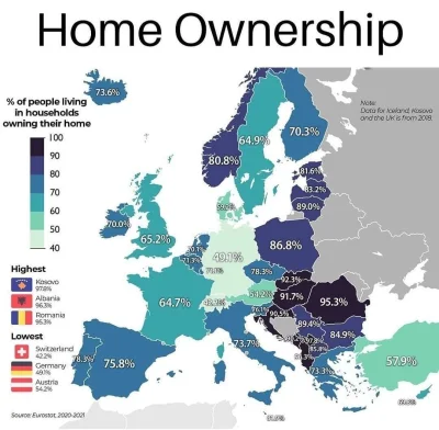 pogop - Lokum na własność w Europie 

#ciekawostki #mapy #mapporn #nieruchomosci #pie...