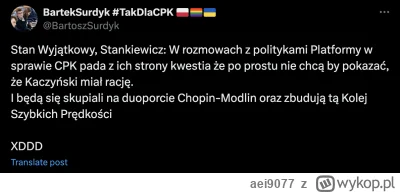 aei9077 - Jaaa piehdolę, ludzie wszystko ma swoje granice XDD

#cpk #sejm #polityka #...