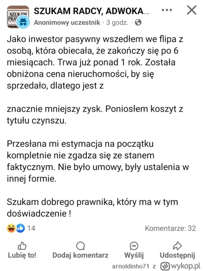 arnoldinho71 - #nieruchomosci 
jakiś prawnik, ktoś coś?