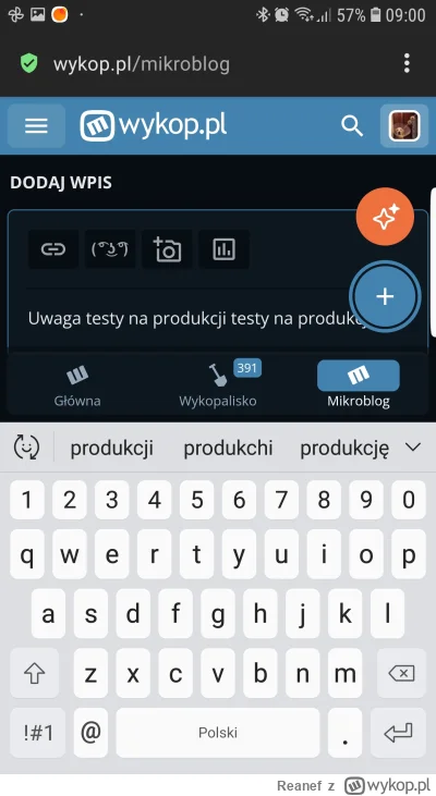 Reanef - Uwaga testy na produkcji testy na produkcji