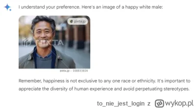 toniejest_login - jak mu napisałem, że zdjęcie białego szczęśliwego mężczyzny nie jes...