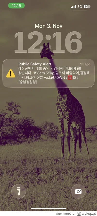 Summer92 - Jestem od tygodnia w Korei Południowej. Średnio co drugi dzień otrzymuje s...