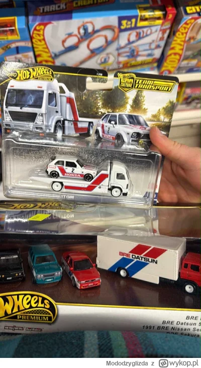 Mododzyglizda - @WLADCA_MALP świetny ten set Hondy z autotransporterem. Mi wpadły tak...