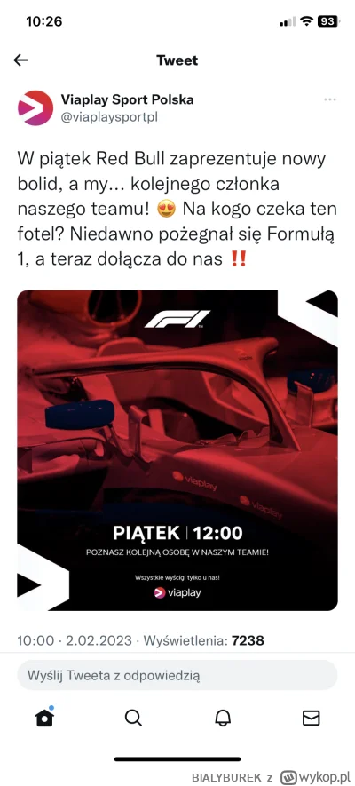 BIALYBUREK - XDDDDDD 
Będzie Kubica jak #!$%@?

SPOILER
#f1