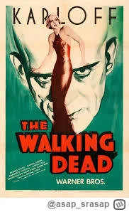 asap_srasap - #rozdajo #wroclaw  rozdajo poster the walking dead, z Borisem Karloffem...