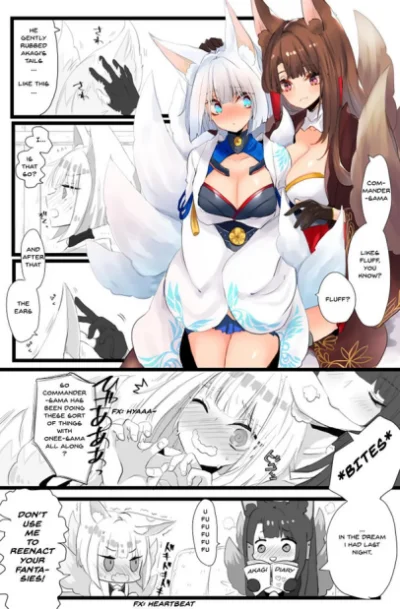 synbozy777 - #azurlane #kaga #akagi #kemonomimi #kitsunemimi #randomanimeshit i trosz...