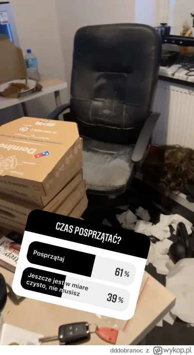 dddobranoc - JA JUŻ MAM GOTOWY POKÓJ NA START STANOSKIEGO
PIZZA JEST
CHUSTECZKI I LUB...