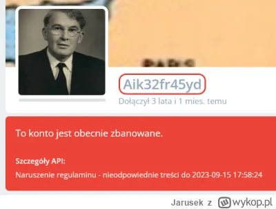 Jarusek - https://wykop.pl/ludzie/Aik32fr45yd

Kolejny konfiarz odpadł, nie wytrzymuj...