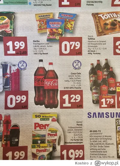 Koshiro - Ile teraz w polsce kosztuje cola?