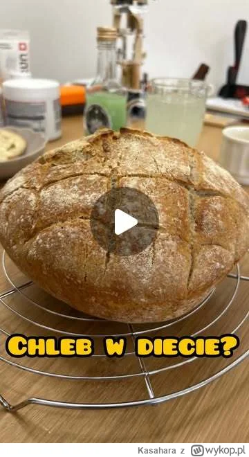 Kasahara - Kolejna roleczka tym razem o CHLEBIE BOŻYM. Zreszta zrobiłem na zakwasie i...