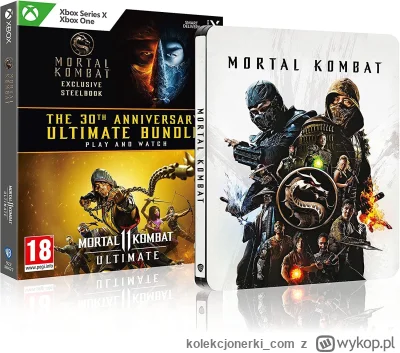 kolekcjonerki_com - Mortal Kombat: The 30th Anniversary Ultimate Bundle (Steelbook + ...